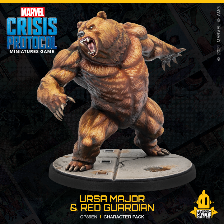 Marvel Crisis Protocol : Ursa Major and Red Guardian Character Pack